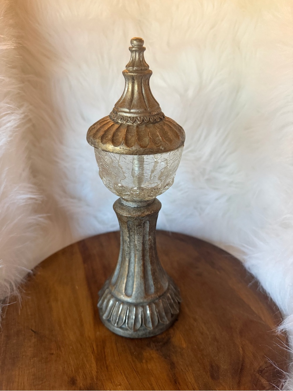 Gold Decorative Finial Accent - Home Accents